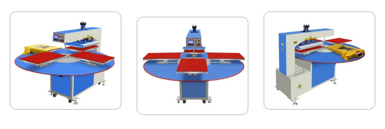 Heavy Duty 4 Station Sublimation Hydraulic Heat Press Machine Print On Fabric
